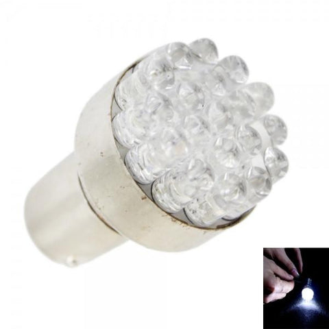 1156 T25 19 LED Car Lamp Turn Tail Light Bulbs White