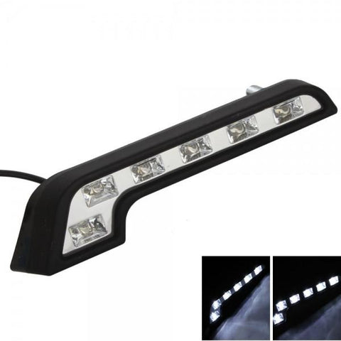12 LED 7 Fonts Piranhas Car Daytime Running Light (Pair)