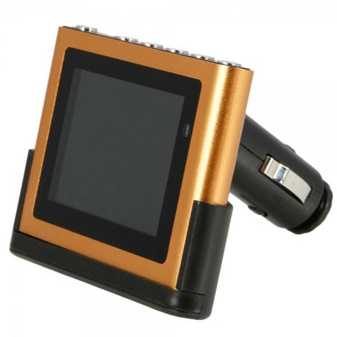 2GB 2.4" Car MP5 Player with Remote Control Car Charger and Earphone Tawny