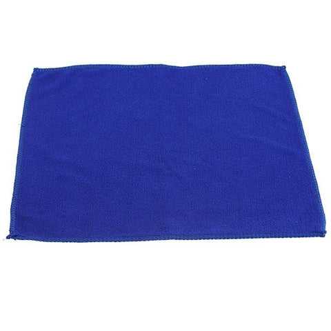 30 x 30cm Ultra-light Car Cleaning Microfiber Absorbent Towel Blue