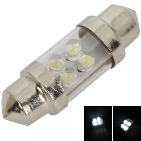 3021 DE3175 4 LED Car Festoon Light Bulbs Dome Lamp White