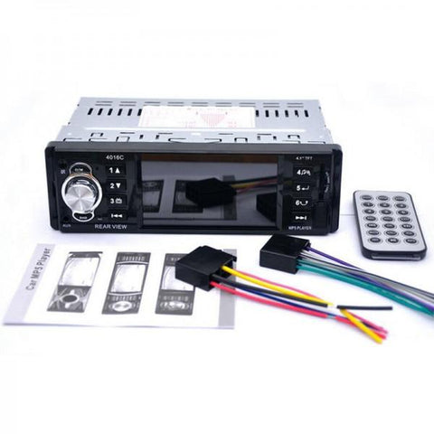 4.1" Bluetooth V2.0 Hands-free Call Car MP5 Player Black