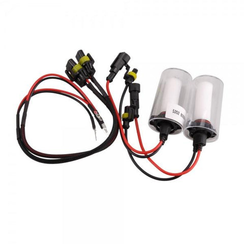 5202 55W 8000K HID Xenon Car Lights Bulbs (Pair)