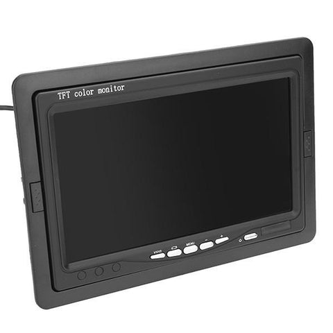 7 inch LCD Monitor Bus Lorry Car Rearview Waterproof Reversing Camera with 10m Video Cable