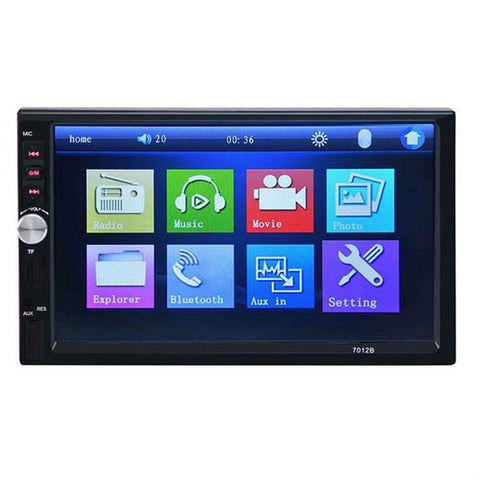 7012B Bluetooth V2.0 Car Video Player 7 inch Touch Screen Auto Audio Stereo MP5 Player Car DVD Player