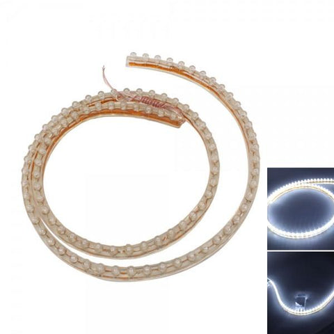 96cm LED Flexible Car Strip Lights White 12V