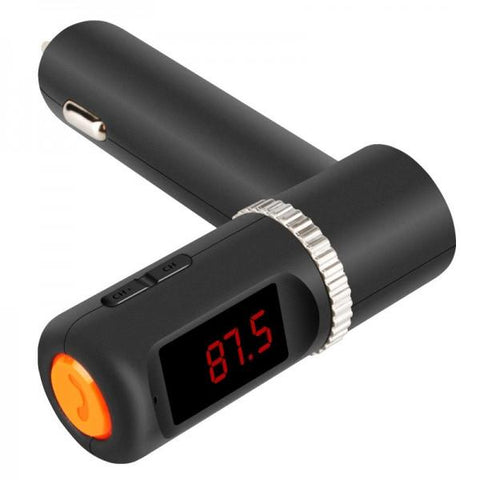 BC08 Wireless Bluetooth Stereo FM Transmitter USB Charger Car Handsfree Kit Black