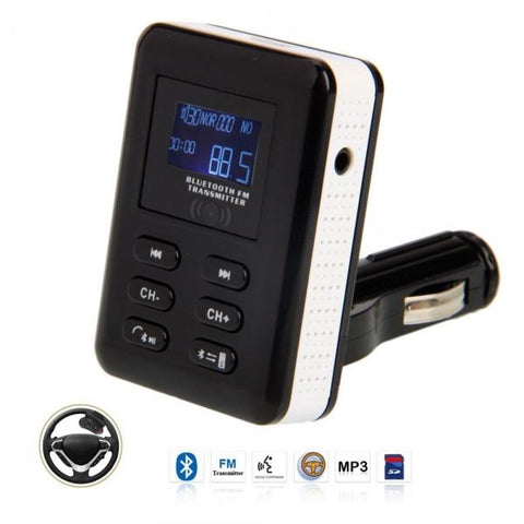 Bluetooth Hands-free Car Kit FM Transmitter 28B