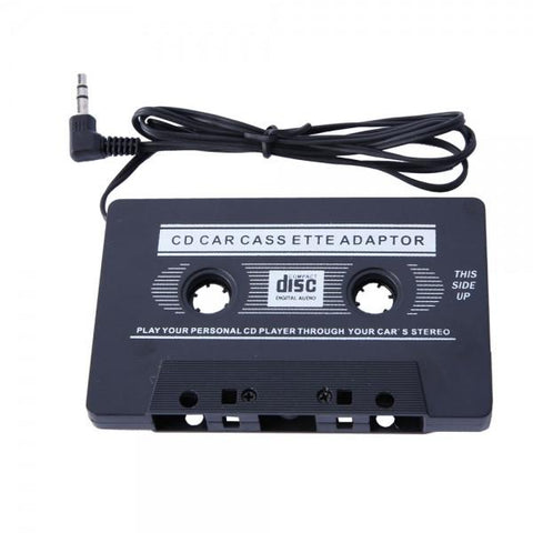 Car Cassette Tape Adapter for MP3/iPod/Nano/CD/IPhone Black