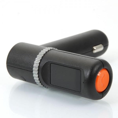 Car Kit MP3 Player Bluetooth LED FM Transmitter Modulator Dual USB Remote Black