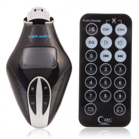 Car MP3 Player FM Transmitter with Remote FM-931 Green Light