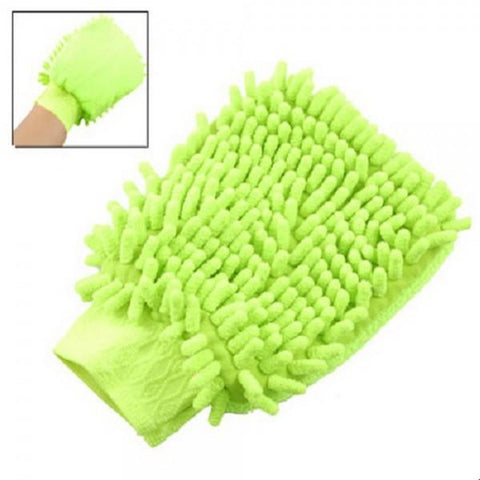 Car Table Elastic Cuff Mitt Glove Cleaning Tool Random Color