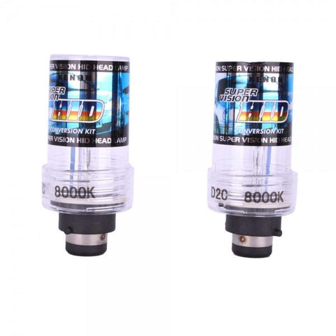 D2C 35W 8000K HID Xenon Car Lights Bulbs (Pair)