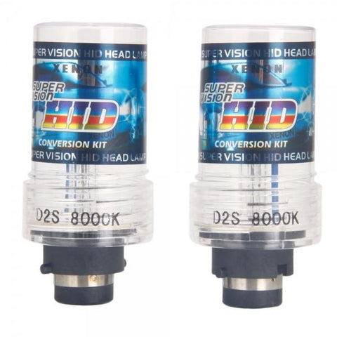 D2S 35W 8000K HID Xenon Car Lights Bulbs (Pair)