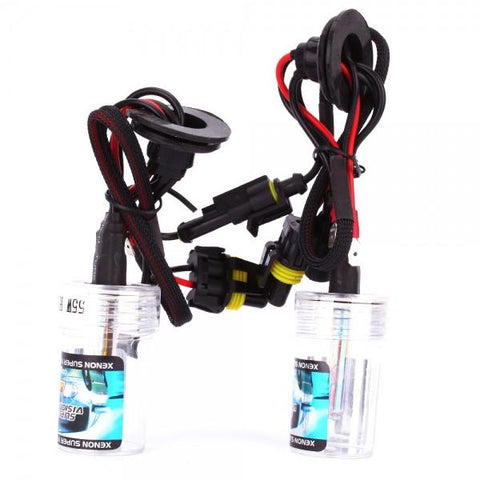 H1 55W 3000K HID Xenon Car Lights Bulbs (Pair)