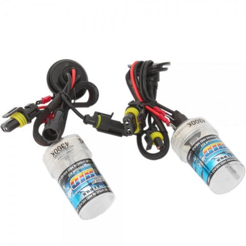 H3 35W 4300K HID Xenon Car Light Bulbs (Pair)