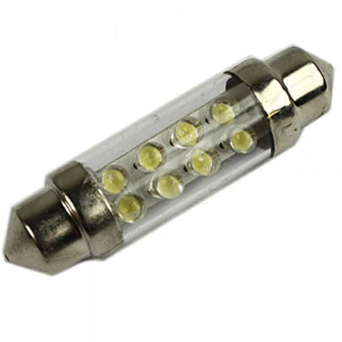 39mm Interior 8 LED Car Dome Lamp Light Bulbs Festoon White