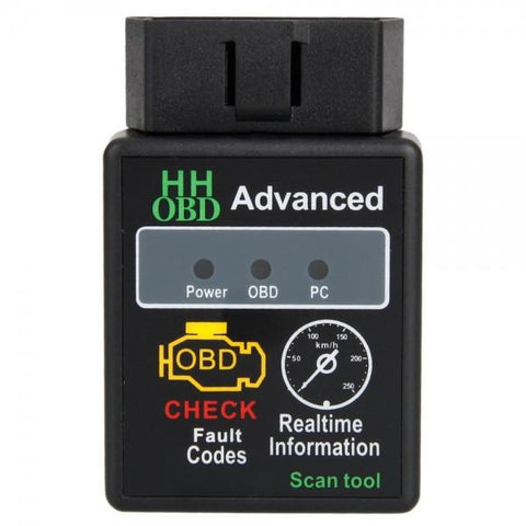 Mini ELM327 HH Interface Bluetooth OBDII CAN Auto Car Diagnostic Scanner Tool