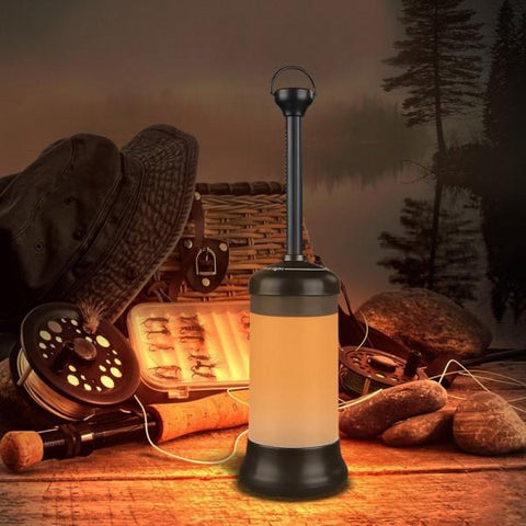 Multifunctional Pull-up 4 Modes White Light Vehicle Mounted Travel Light Emergency Light Black