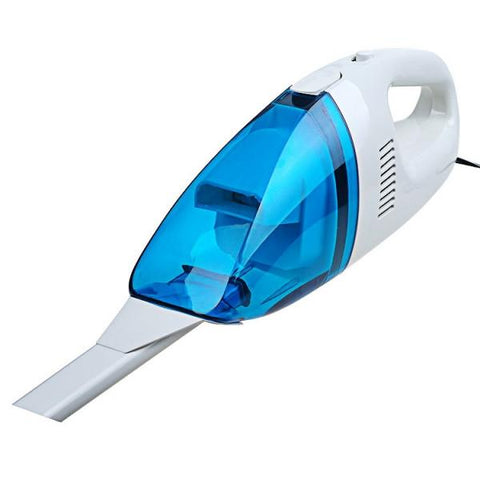 Portable Handheld Vacuum Cleaner for Car (DC 12V) Blue & White