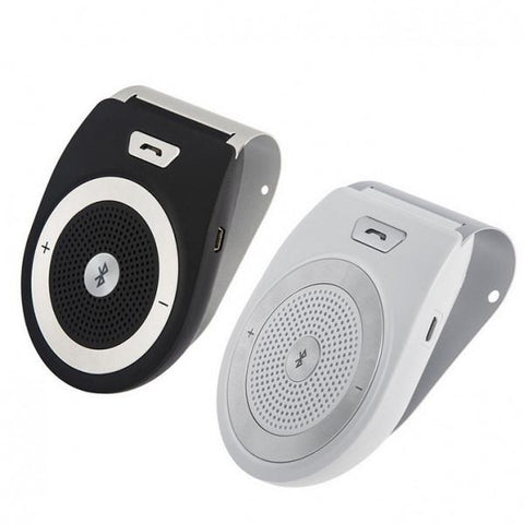 T821 Wireless Hands-free Bluetooth Handsfree Speaker Receiver Car Sun Visor Black